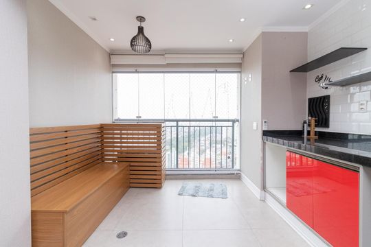 Sala de apartamento à venda com 3 quartos, 72m² em Vila Penteado, São Paulo