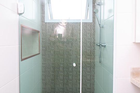 Banheiro da Suíte de apartamento à venda com 3 quartos, 72m² em Vila Penteado, São Paulo