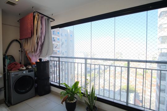 Varanda de apartamento para alugar com 2 quartos, 55m² em Tatuapé, São Paulo