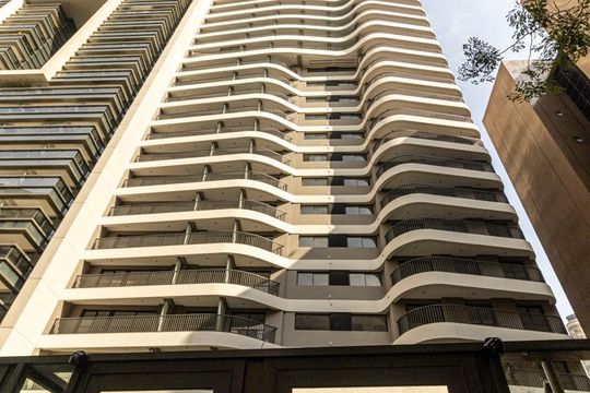 Fachada de apartamento para alugar com 1 quarto, 22m² em Santa Ifigênia, São Paulo