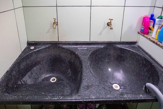 Área de Serviço de casa à venda com 3 quartos, 48m² em Casa Grande, Diadema
