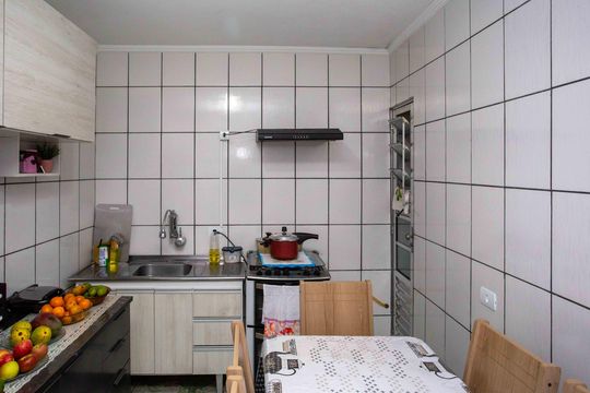 Cozinha de casa à venda com 3 quartos, 48m² em Casa Grande, Diadema