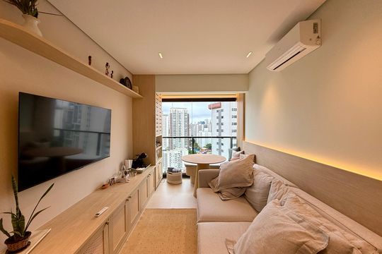 Apartamento para alugar com 1 quarto, 31m² em Jardim das Acacias, São Paulo