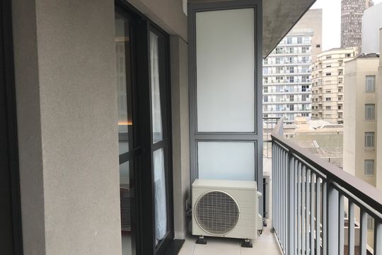 Varanda de kitnet/studio à venda com 1 quarto, 33m² em República, São Paulo