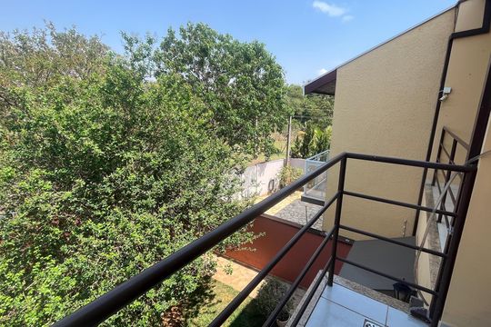 Varanda do Quarto 2 de casa à venda com 3 quartos, 151m² em Residencial Terras do Barão, Campinas