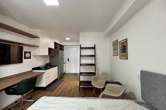 Studio de apartamento para alugar com 1 quarto, 25m² em Vila Olímpia, São Paulo