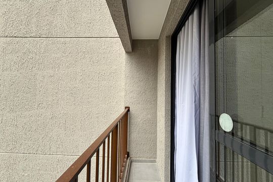 Varanda de apartamento para alugar com 1 quarto, 25m² em Vila Olímpia, São Paulo
