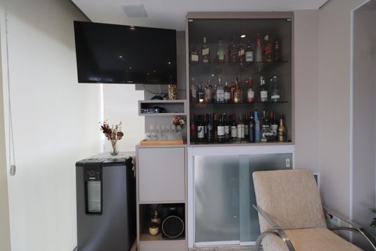 Sacada de apartamento à venda com 3 quartos, 132m² em Tatuapé, São Paulo
