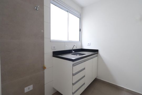 Cozinha de apartamento à venda com 1 quarto, 29m² em Vila Esperança, São Paulo