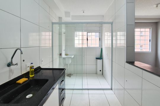 Cozinha de apartamento para alugar com 2 quartos, 54m² em Cooperativa, São Bernardo do Campo