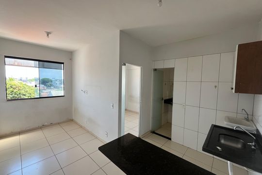 Sala de apartamento para alugar com 1 quarto, 38m² em Taguatinga Sul (taguatinga), Brasília