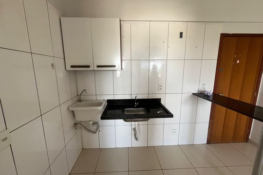 Cozinha e Área de Serviço de apartamento para alugar com 1 quarto, 38m² em Taguatinga Sul (taguatinga), Brasília
