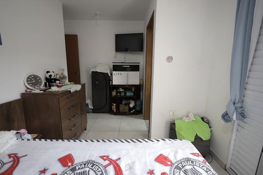 Quarto 2 de apartamento à venda com 2 quartos, 52m² em Jardim Ana Maria, Santo André