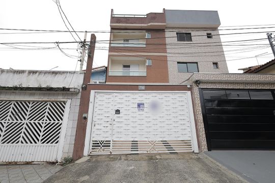 Fachada de apartamento à venda com 2 quartos, 52m² em Jardim Ana Maria, Santo André