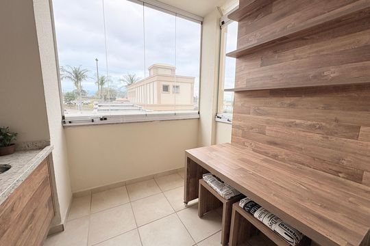 Sacada de apartamento à venda com 2 quartos, 80m² em Engordadouro, Jundiaí