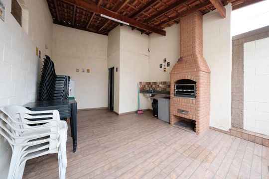 Área comum de apartamento à venda com 2 quartos, 46m² em Parque Boturussu, São Paulo