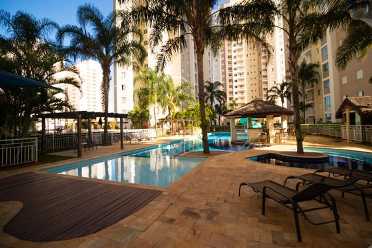 Área comum - Piscina de apartamento à venda com 2 quartos, 64m² em Swift, Campinas