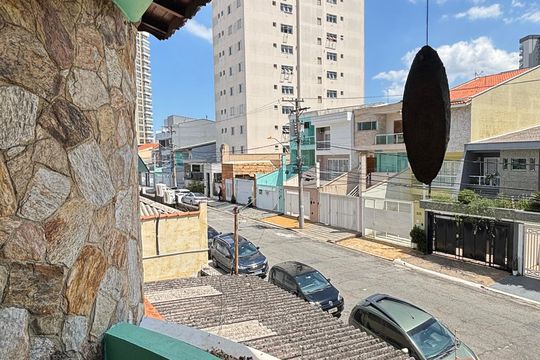 Suite - Varanda de casa à venda com 3 quartos, 263m² em Vila América, Santo André
