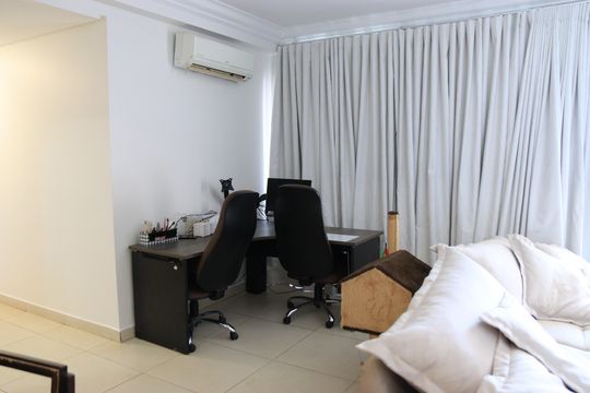 Sala de apartamento para alugar com 3 quartos, 120m² em Vila Maria Jose, Goiânia