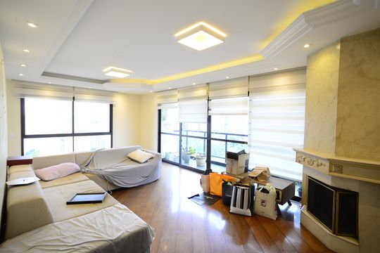 Sala de apartamento à venda com 4 quartos, 188m² em Jardim Vila Mariana, São Paulo