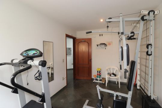 Área Comum - Academia de apartamento à venda com 4 quartos, 210m² em Jardim Bela Vista, Santo André