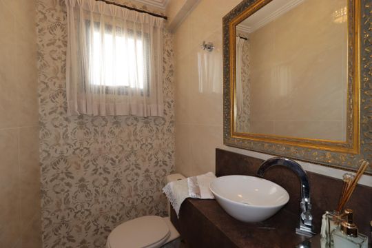 Lavabo de apartamento à venda com 4 quartos, 210m² em Jardim Bela Vista, Santo André