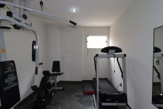 Área Comum - Academia de apartamento à venda com 4 quartos, 210m² em Jardim Bela Vista, Santo André