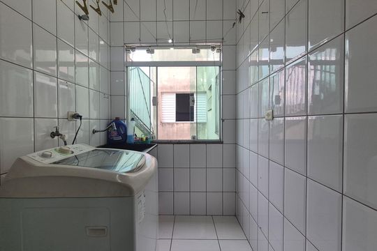 Lavanderia de apartamento à venda com 2 quartos, 67m² em Jardim Guarará, Santo André