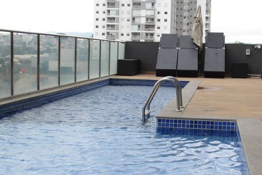 Área comum - Piscina de apartamento à venda com 2 quartos, 44m² em Presidente Altino, Osasco