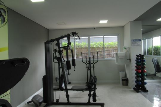 Área comum - Academia de apartamento à venda com 2 quartos, 44m² em Presidente Altino, Osasco
