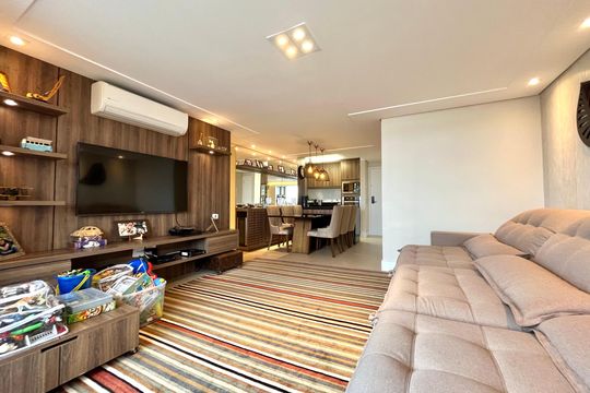Sala de apartamento à venda com 3 quartos, 89m² em Vila Campestre, São Paulo