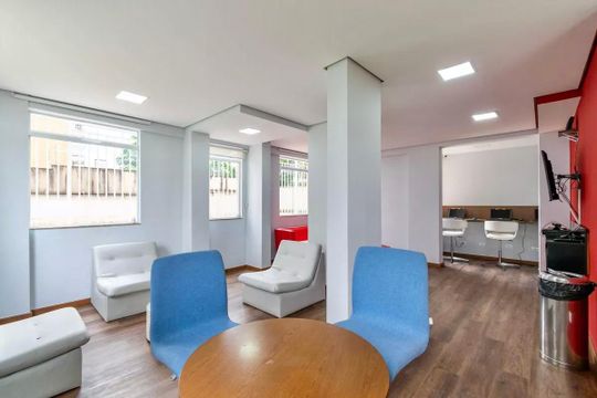 Área comum de apartamento à venda com 3 quartos, 89m² em Vila Campestre, São Paulo