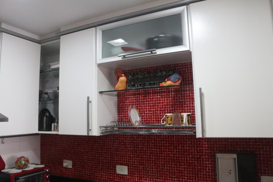 Cozinha de apartamento à venda com 2 quartos, 160m² em Santa Maria, São Caetano do Sul