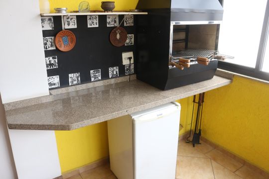 Espaço Gourmet de apartamento à venda com 2 quartos, 160m² em Santa Maria, São Caetano do Sul