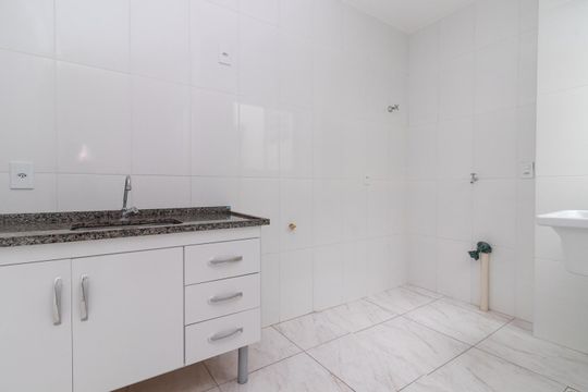 Cozinha de apartamento à venda com 2 quartos, 35m² em Vila Ré, São Paulo