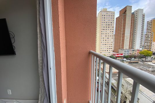 Varanda de apartamento à venda com 2 quartos, 52m² em Campos Elíseos, São Paulo