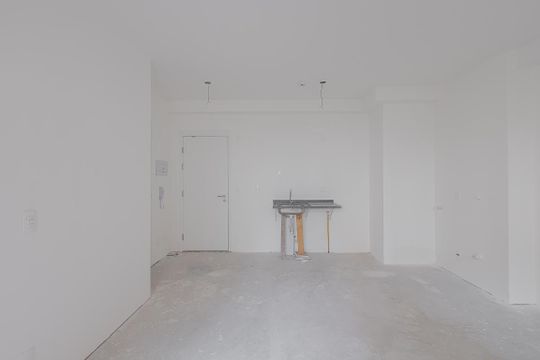 Sala de apartamento à venda com 1 quarto, 40m² em Pinheiros, São Paulo