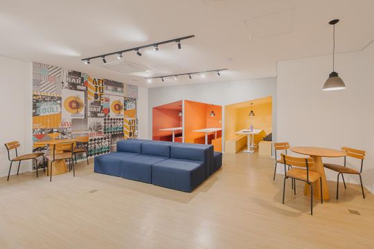 Área comum de apartamento à venda com 1 quarto, 40m² em Pinheiros, São Paulo
