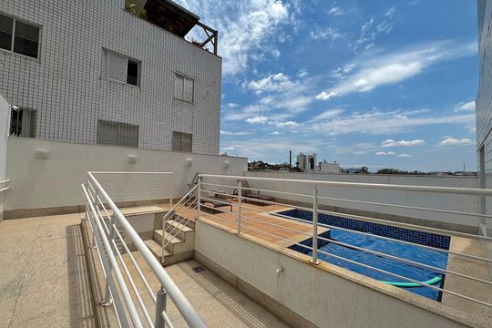Área comum - Piscina de apartamento para alugar com 3 quartos, 241m² em Itapoã, Belo Horizonte