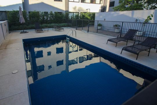 Área comum - Piscina de apartamento à venda com 2 quartos, 88m² em Nonoai, Porto Alegre