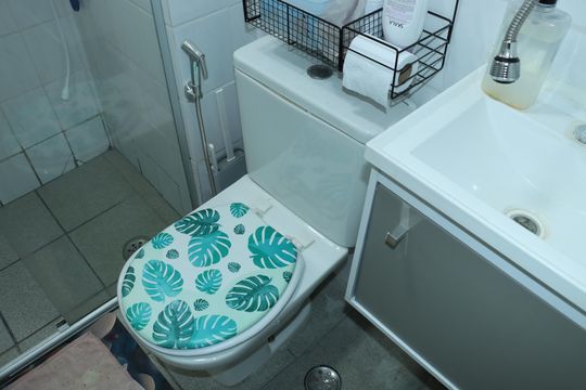 Banheiro de apartamento para alugar com 2 quartos, 42m² em Jardim da Gloria, Cotia