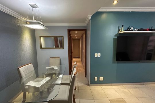Sala de apartamento à venda com 3 quartos, 70m² em Engenho de Dentro, Rio de Janeiro