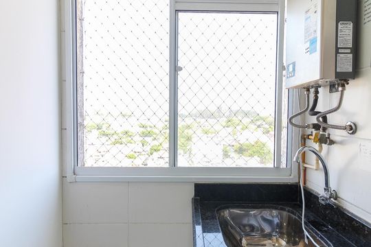 Área de Serviço de apartamento à venda com 2 quartos, 43m² em Vila Carmosina, São Paulo