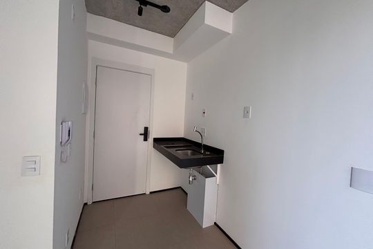 Cozinha de kitnet/studio à venda com 1 quarto, 19m² em Vila Mariana, São Paulo