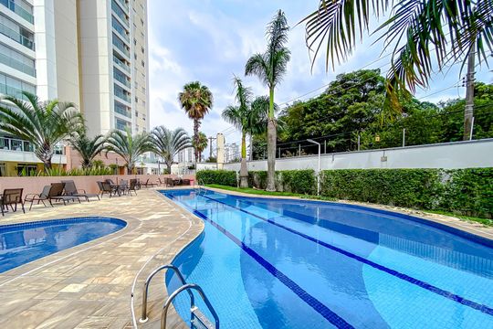 Área comum - Piscina de apartamento à venda com 3 quartos, 107m² em Vila Lucia Elvira, São Paulo
