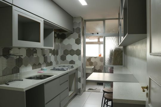 Cozinha de apartamento à venda com 2 quartos, 78m² em Lapa, São Paulo