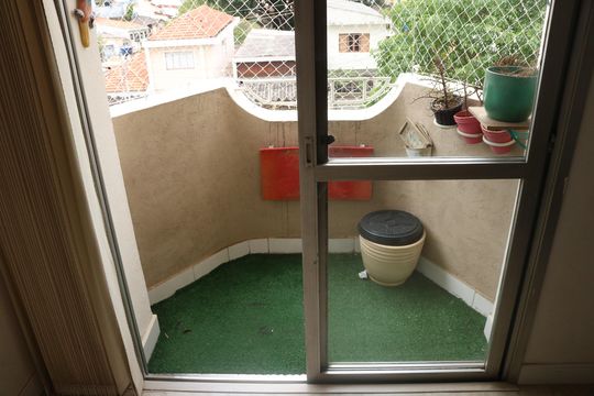 Varanda da Sala de apartamento à venda com 2 quartos, 78m² em Lapa, São Paulo