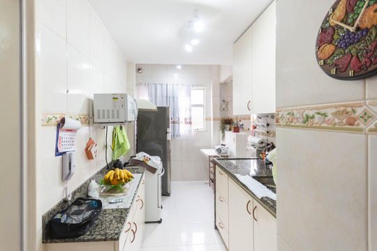 Cozinha de apartamento à venda com 2 quartos, 71m² em Andaraí, Rio de Janeiro
