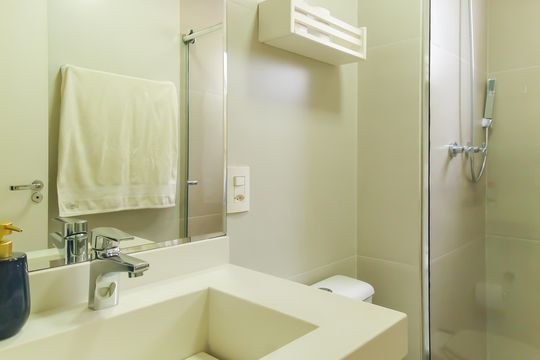 Banheiro da Suíte 2 de apartamento à venda com 2 quartos, 92m² em Mooca, São Paulo