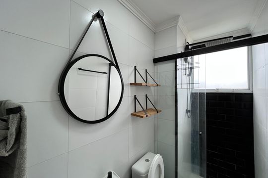 Banheiro de apartamento para alugar com 2 quartos, 41m² em Pirituba, São Paulo